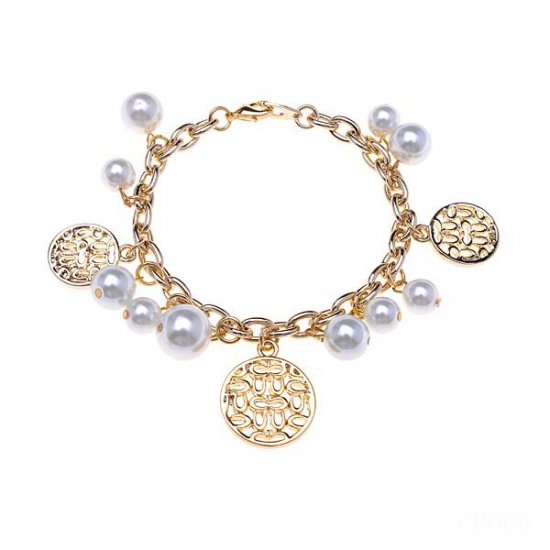 Coach Circle Charm Gold Bracelets CVS | Women